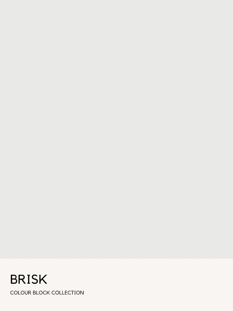 Brisk Colour Block Poster