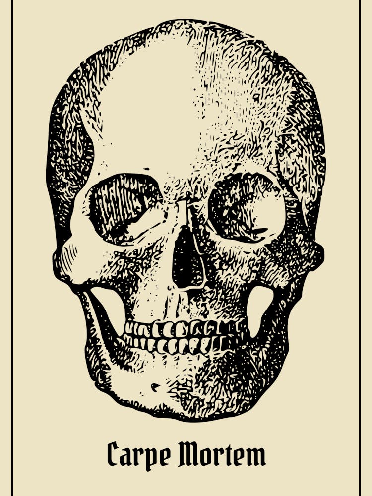 Carpe Mortem Skull 1