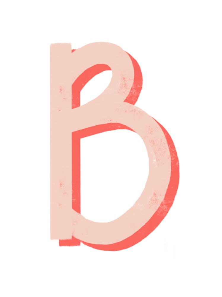 Letter B