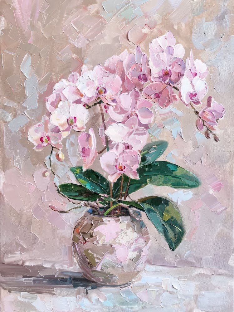 A World Of Flowers Orchid 1 Painting
