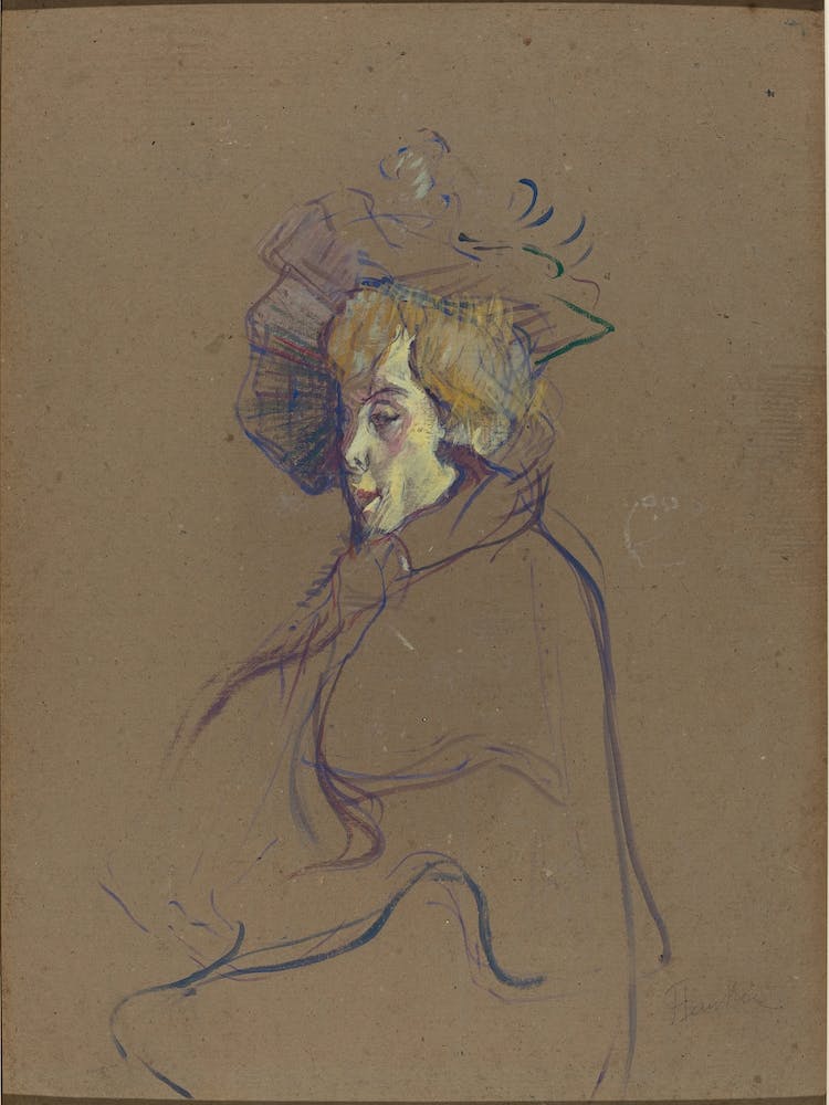Jane Avril (1892), Henri de Toulouse-Lautrec