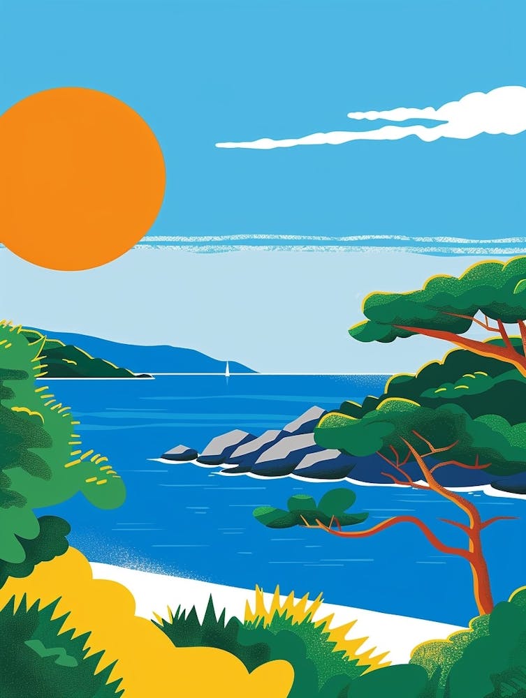 Ise Japan 6 Colourful Illustration