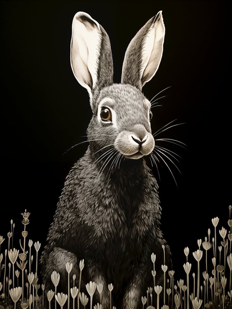 Rabbit In The Grass