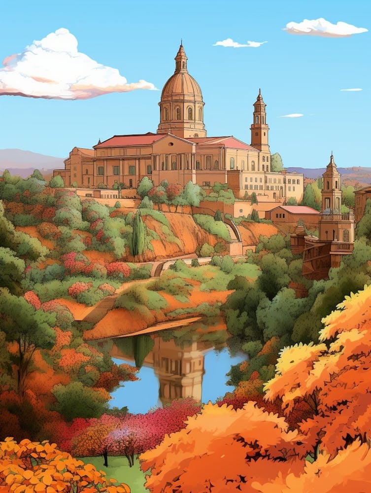 Union Buildings Cartoon 2
