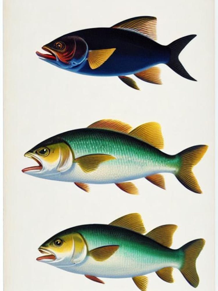 Sardine - Affiche Vintage