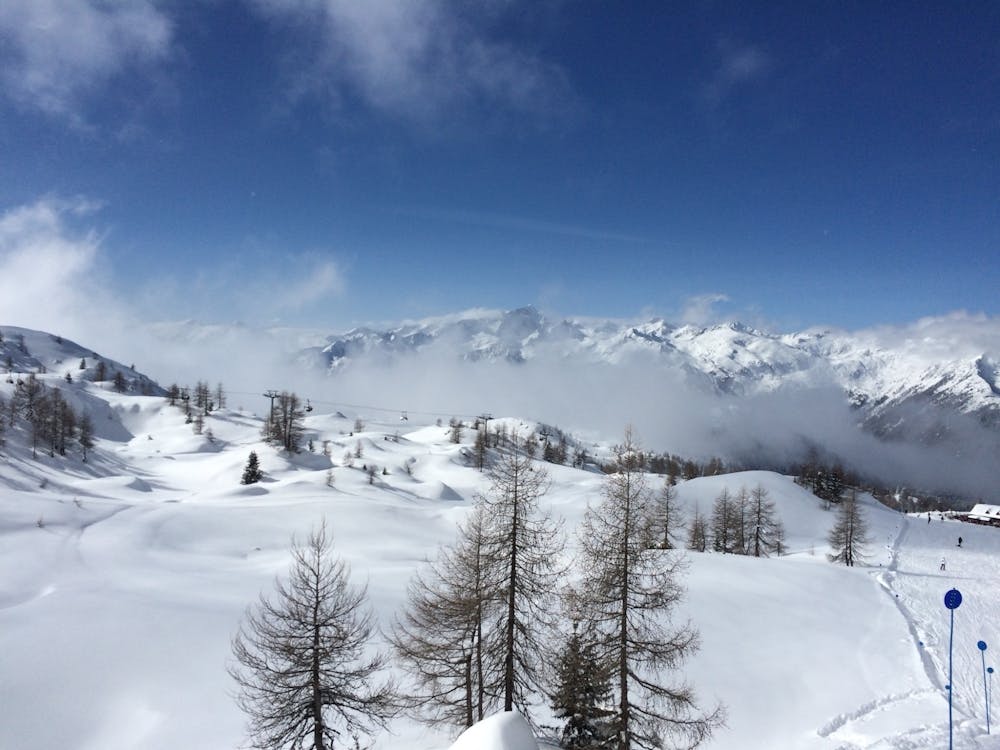Blue Sky Mountains