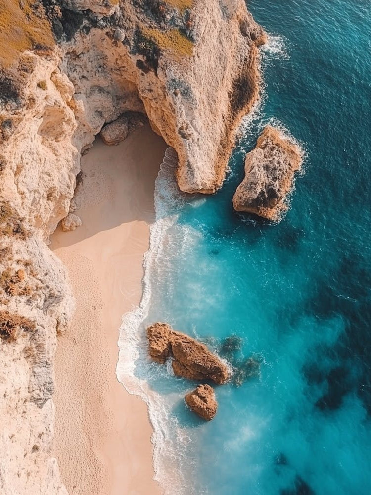 Aerial View Of A Beach 58