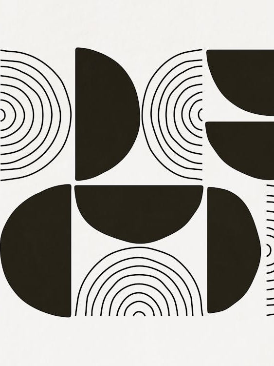 Abstract Black And White - Bw05