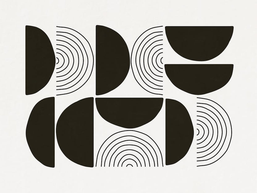 Abstract Black And White - Bw05