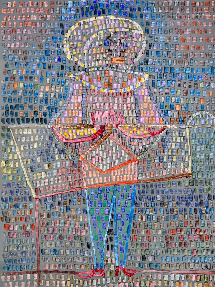 Boy In Fancy Dress, Paul Klee