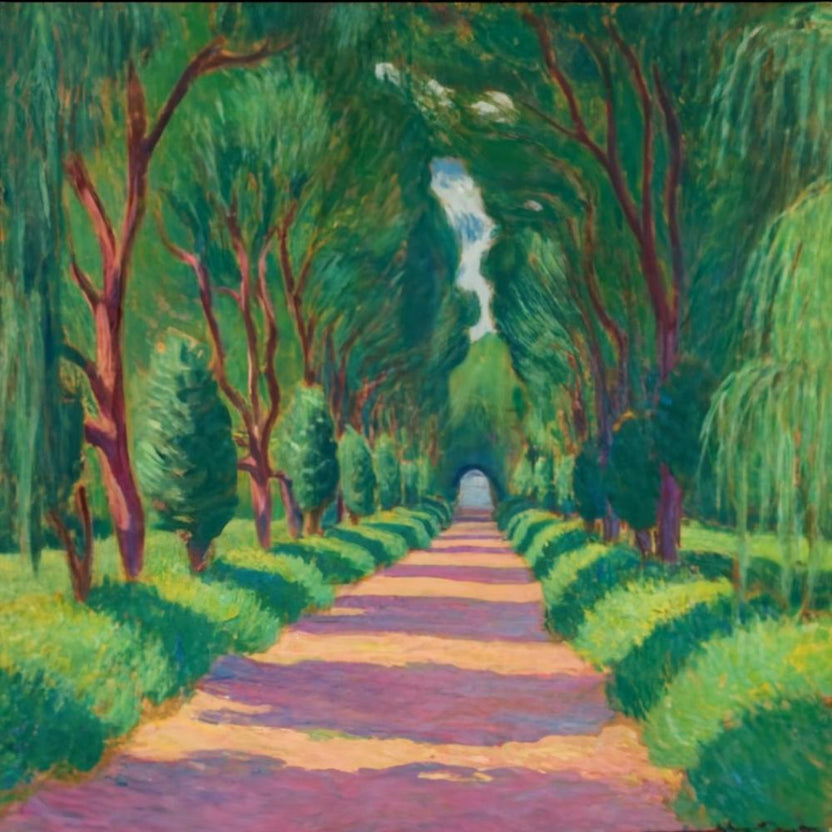 Path Through The Trees