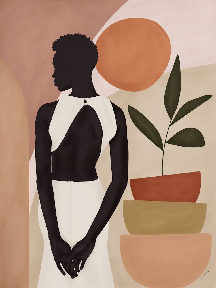 Pretty Aesthete Woman