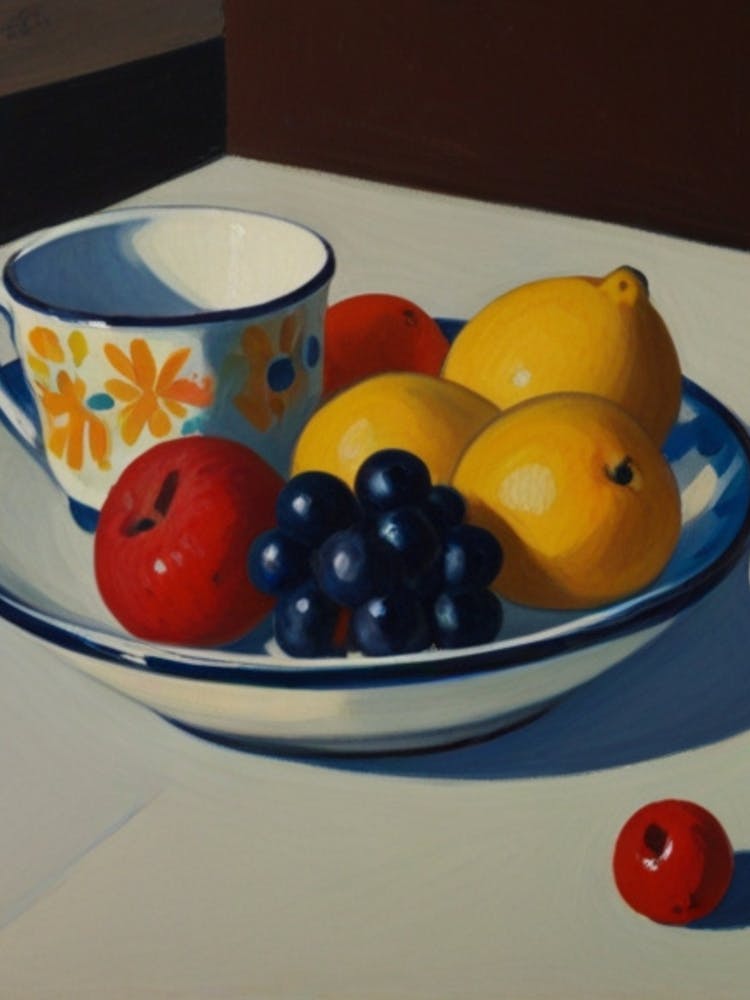 Fruit And Cup 1