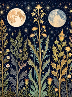 WILLIAM MORRIS Moon And Stars 1