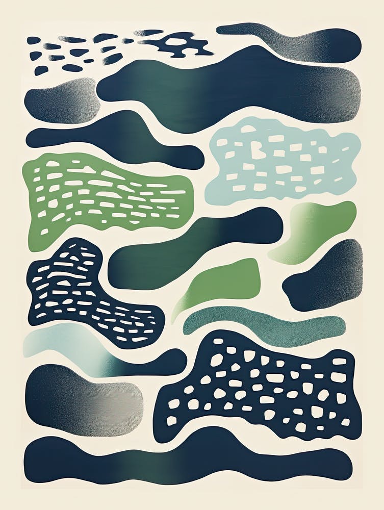 Transcendent Tones; Vintage Print Risograph