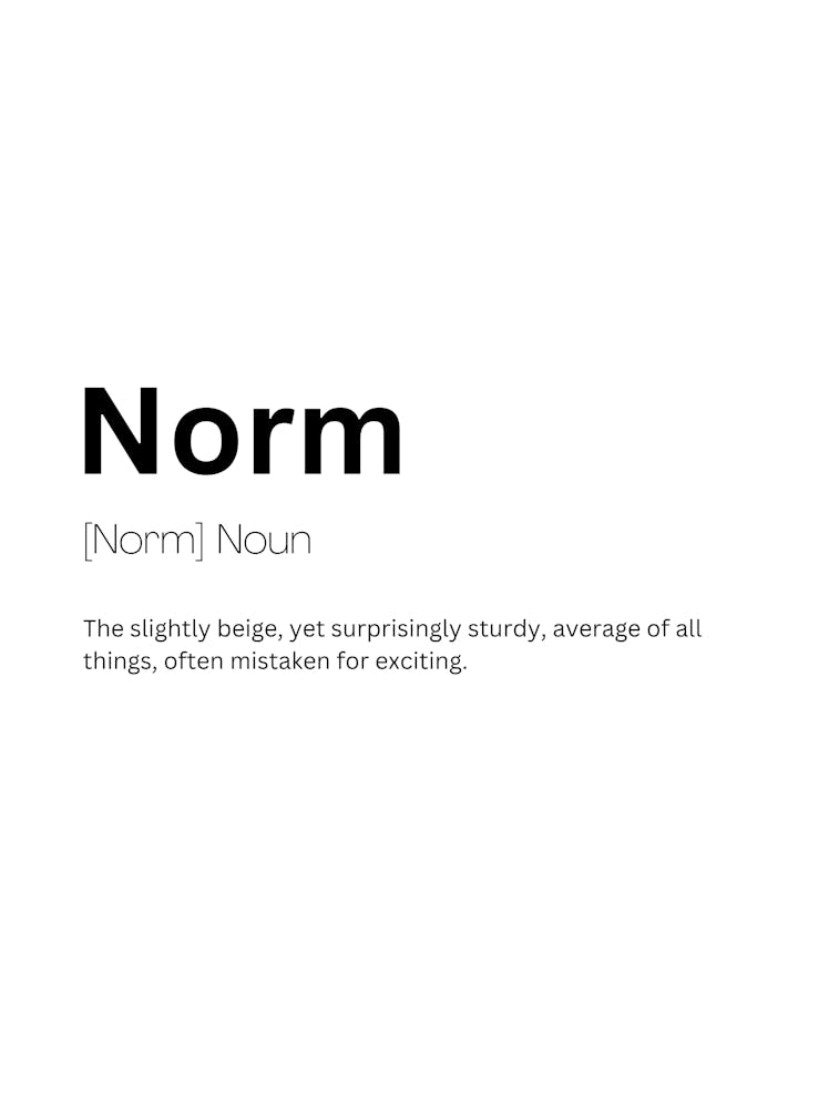 Norm Definition Meaning