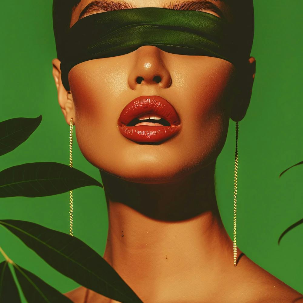 Woman With A Blindfold