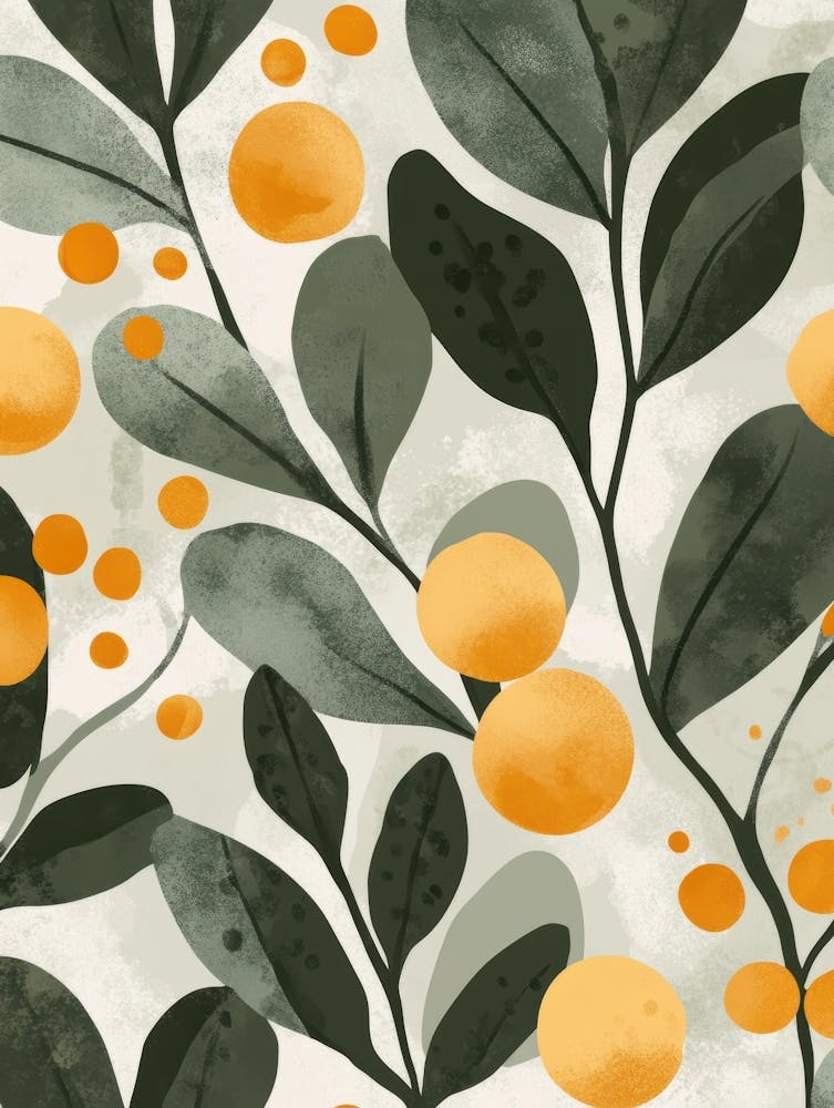 Oranges And Leaves 3