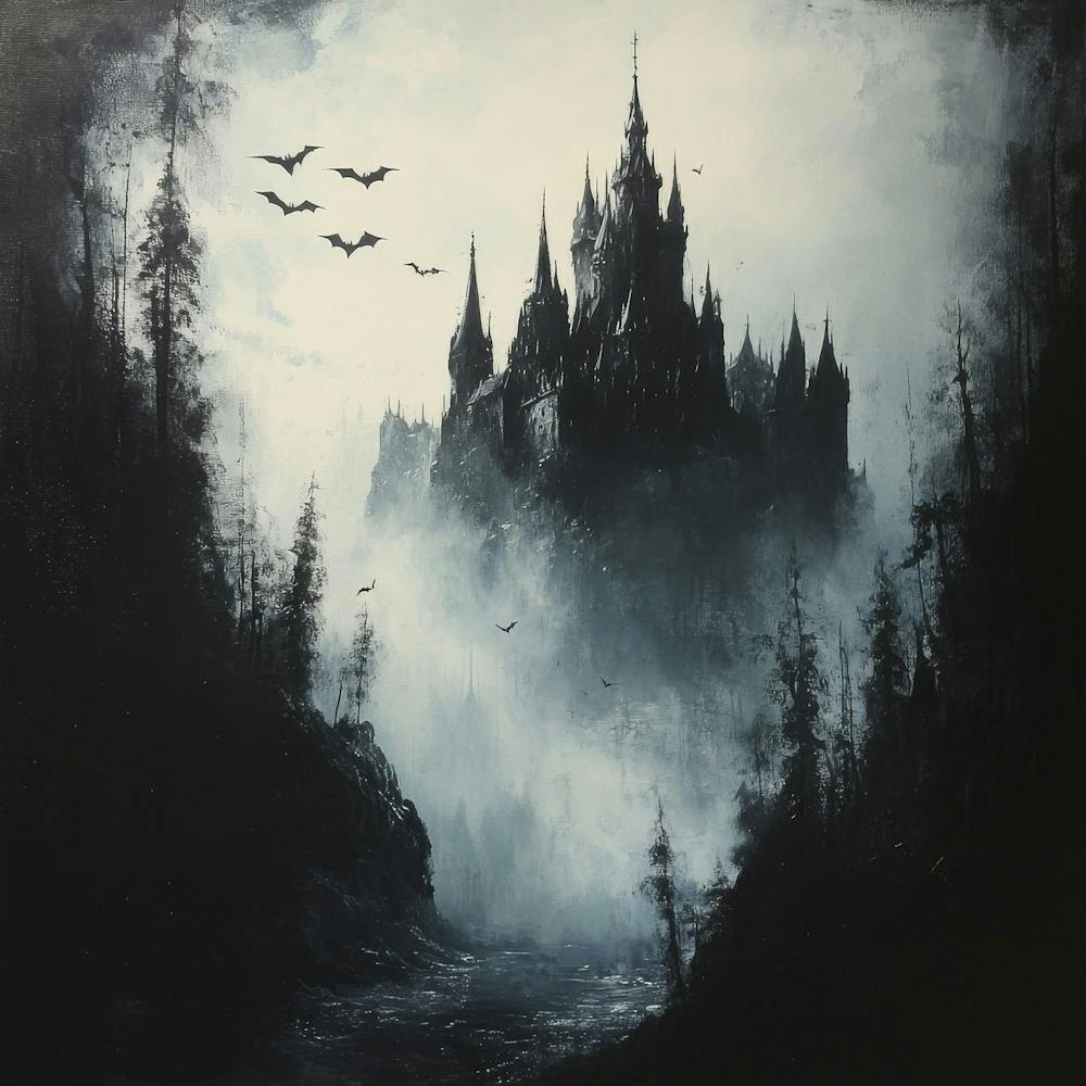 Castle In The Mist Art