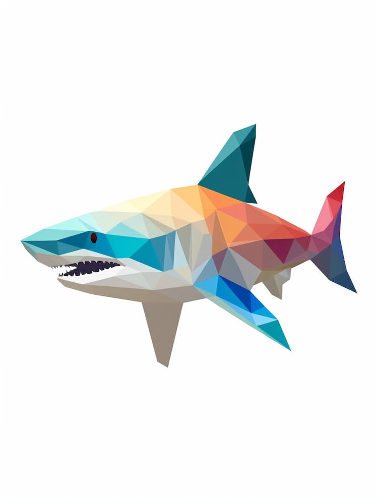 Minimalist Shark Shape 6
