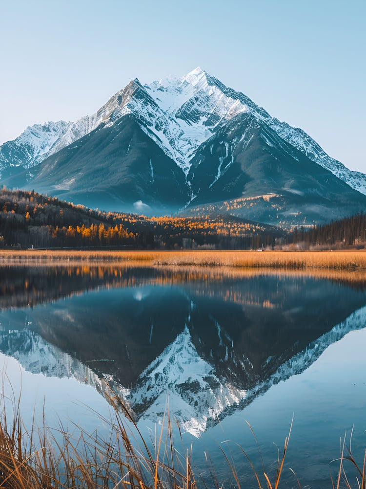 Reflection In A Lake 1