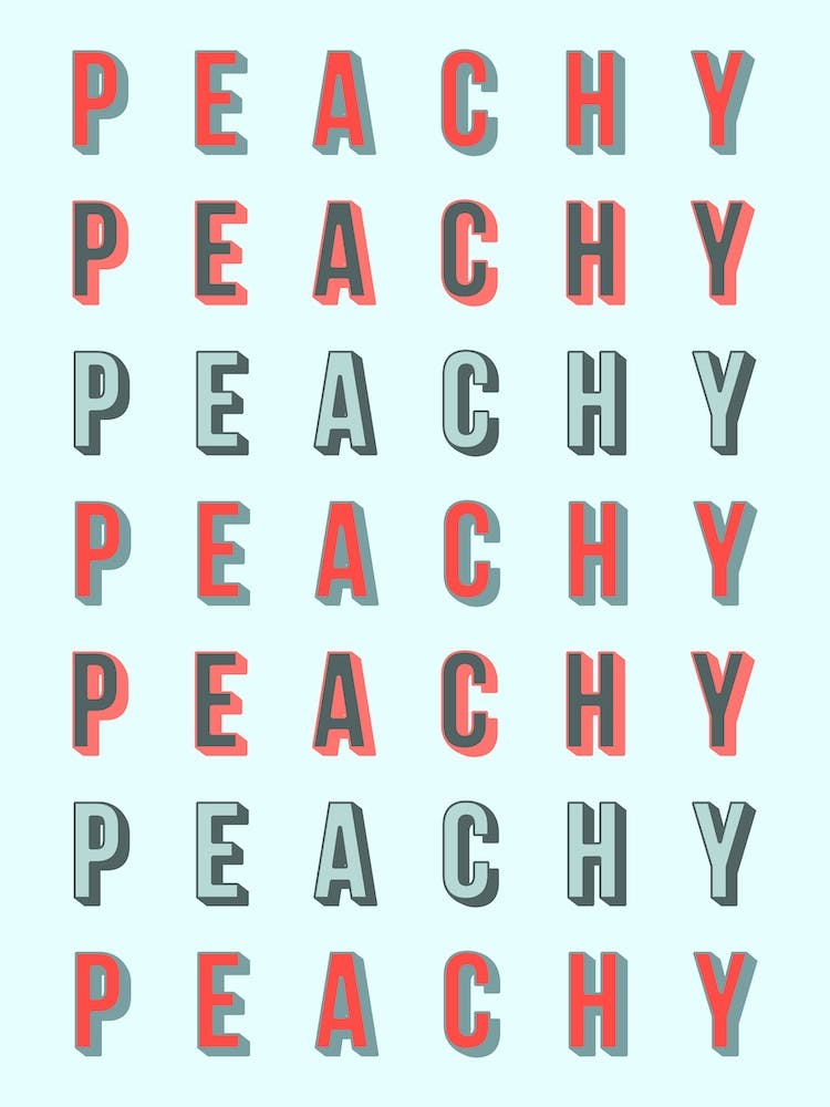 Peachy