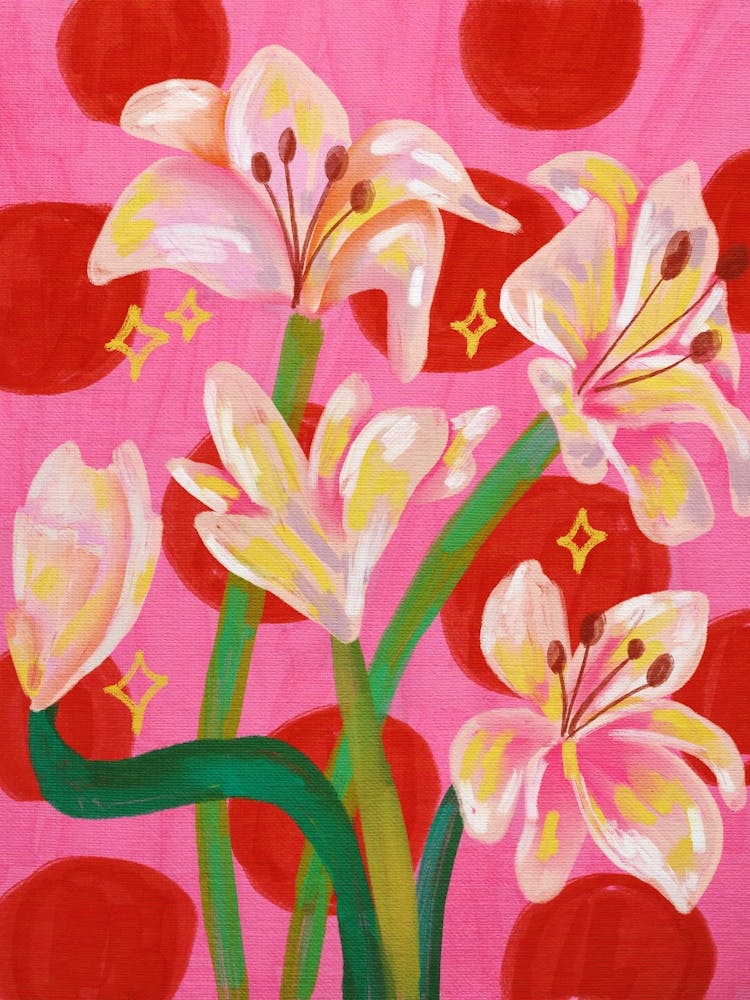 Lily Painting