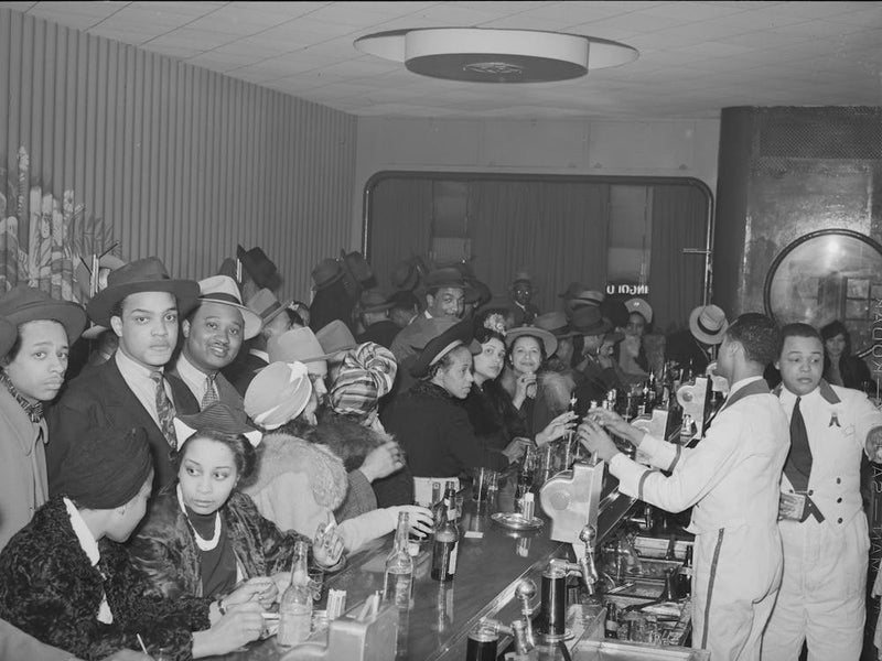 African American Bar, Southside Of Chicago, Illinois By Russell Lee