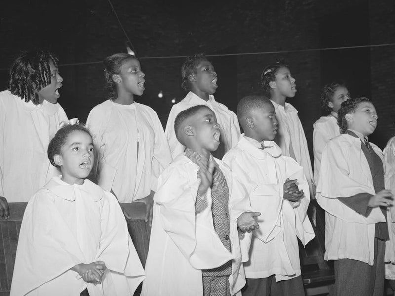 Children S Choir Of Pentecostal Church, Chicago, Illinois By Russell Lee