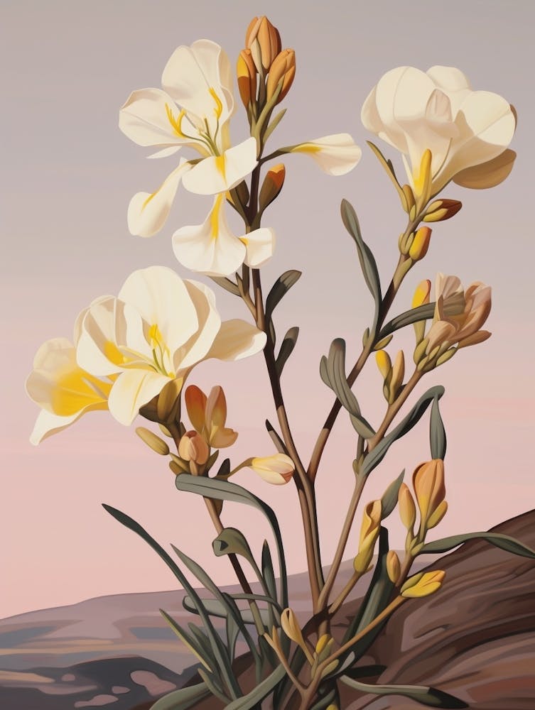 Freesia 2 Flower Painting