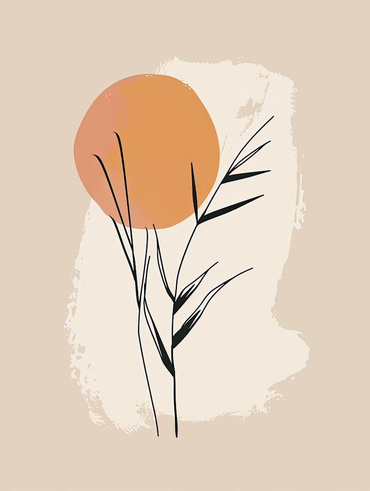Philadelphia Botanical Garden Boho Line Art