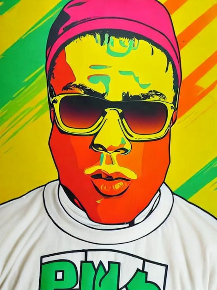 Ski Mask 2 The Slump God Colourful Pop Art