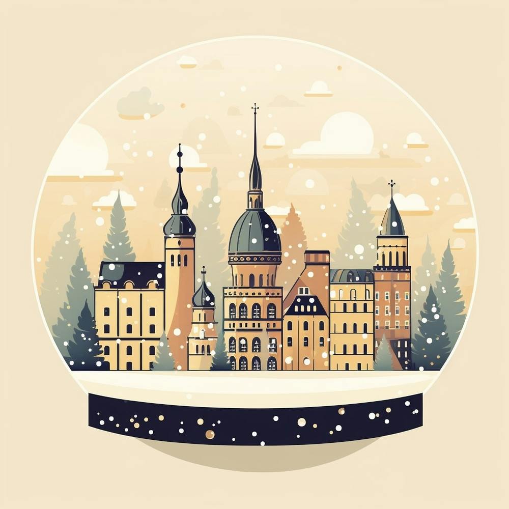 Cologne Germany Snowglobe
