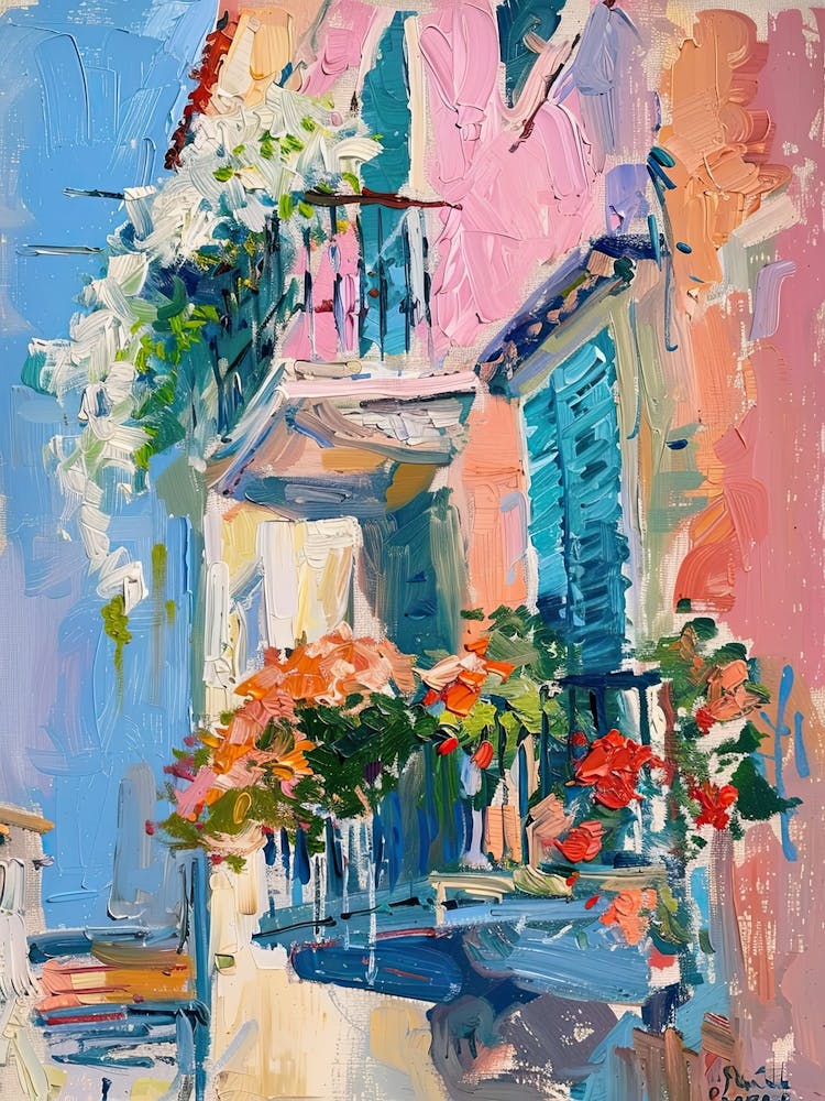 Balcony Painting In Rijeka 2