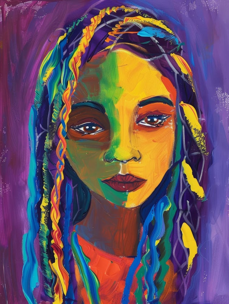 Girl With Dreadlocks