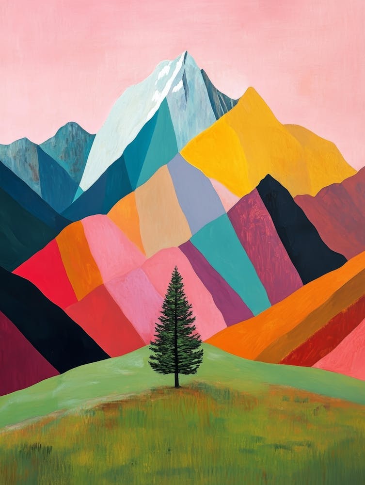 Tree In The Mountains 1