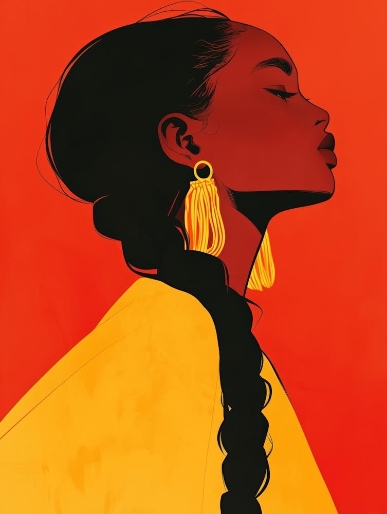 Black Woman With Braids