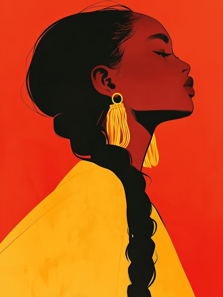 Black Woman With Braids