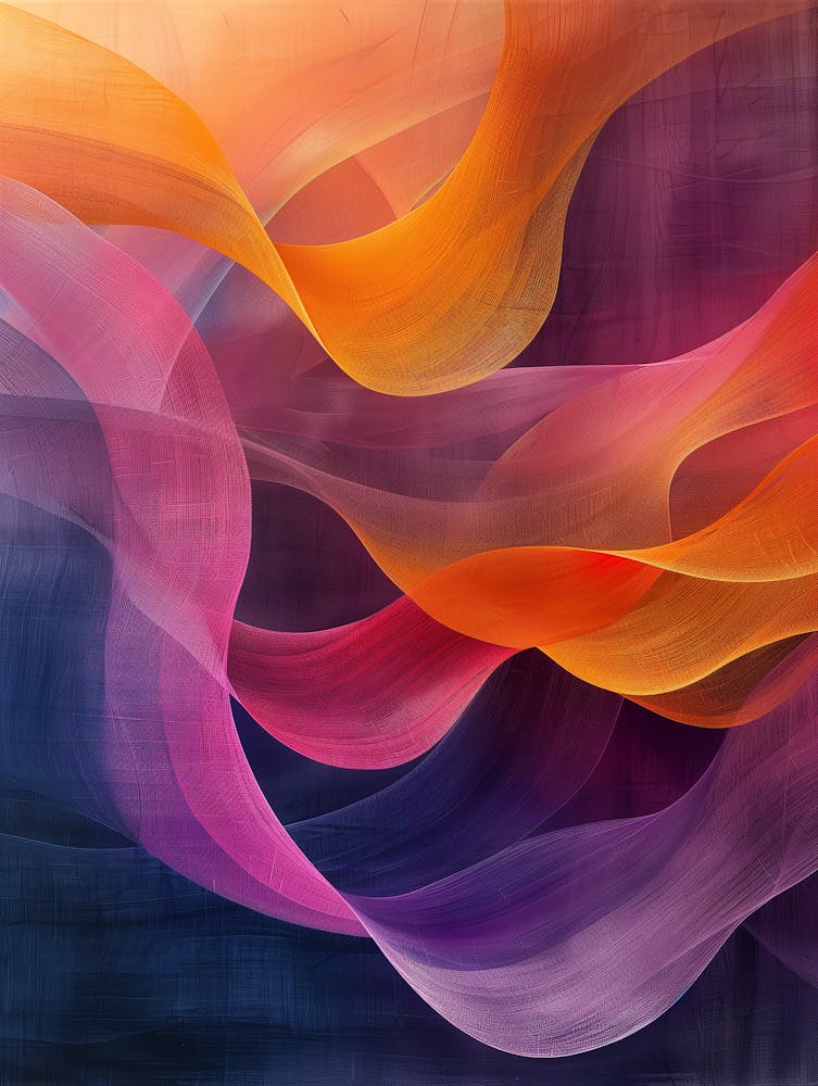 Abstract Wave Painting 1