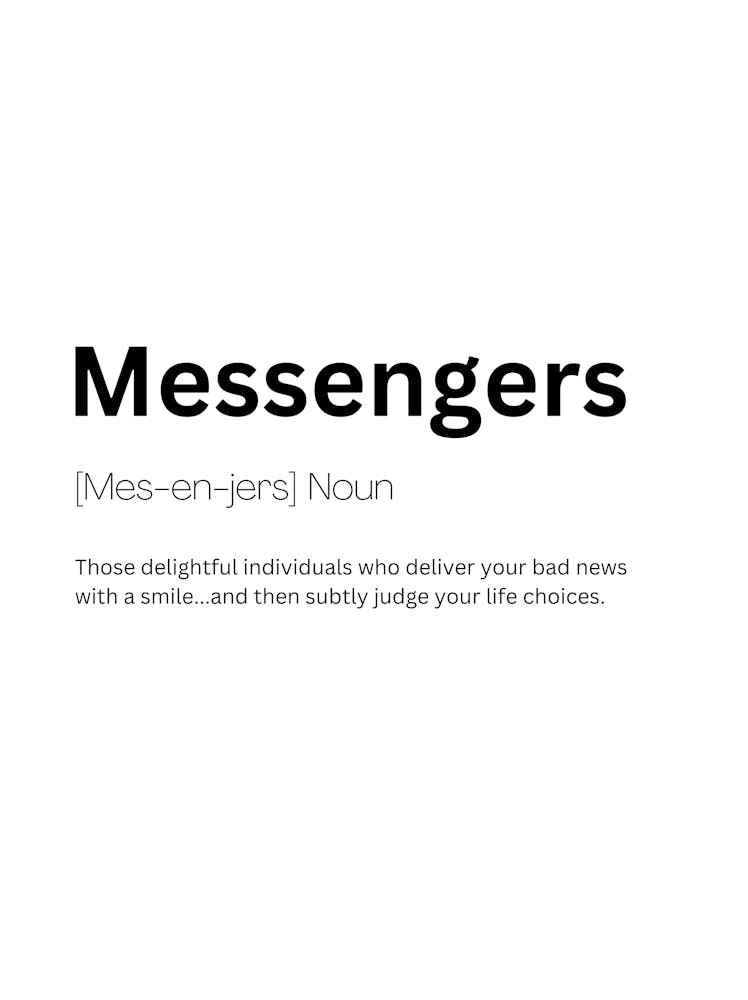 Messengers Definition Meaning 1