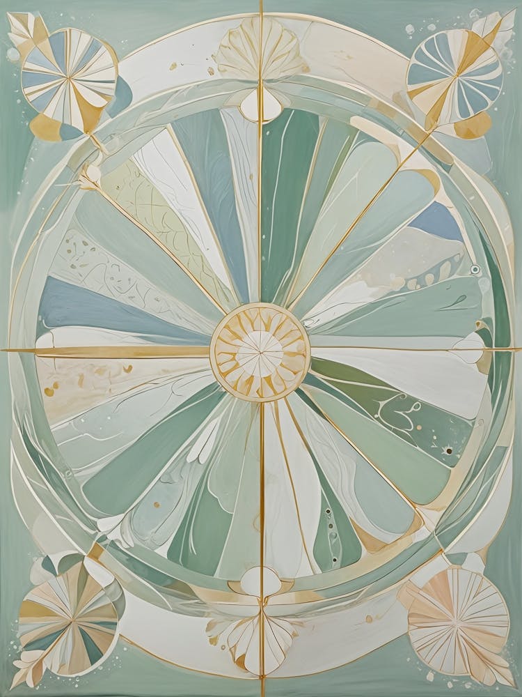 Azure And Gold no5