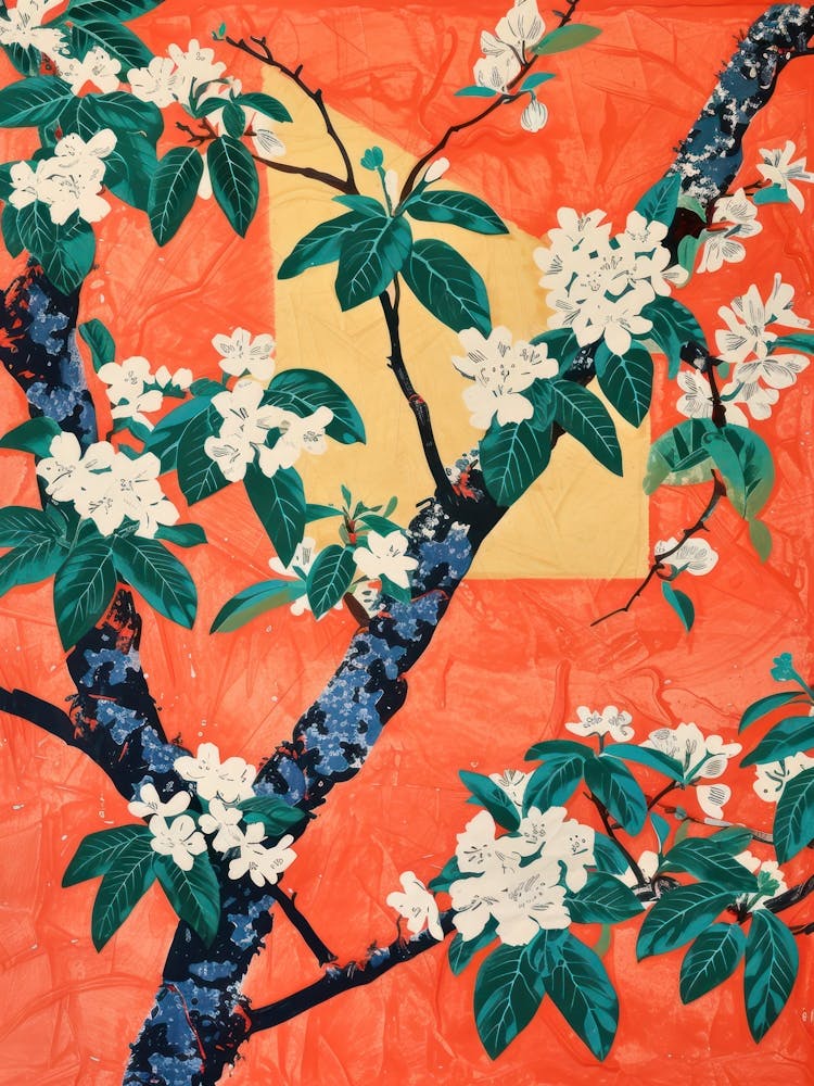 Great Japan Hokusai Japanese Floral 21