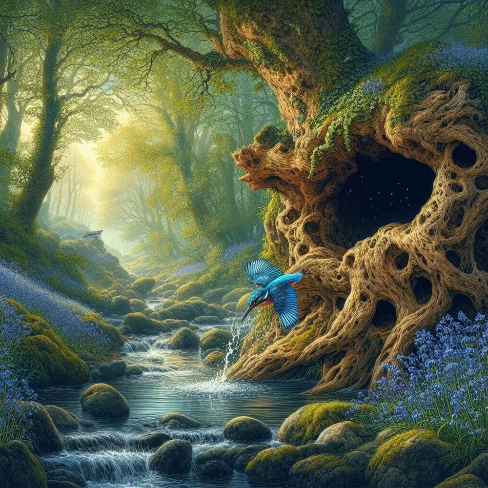 Stream In The Woods