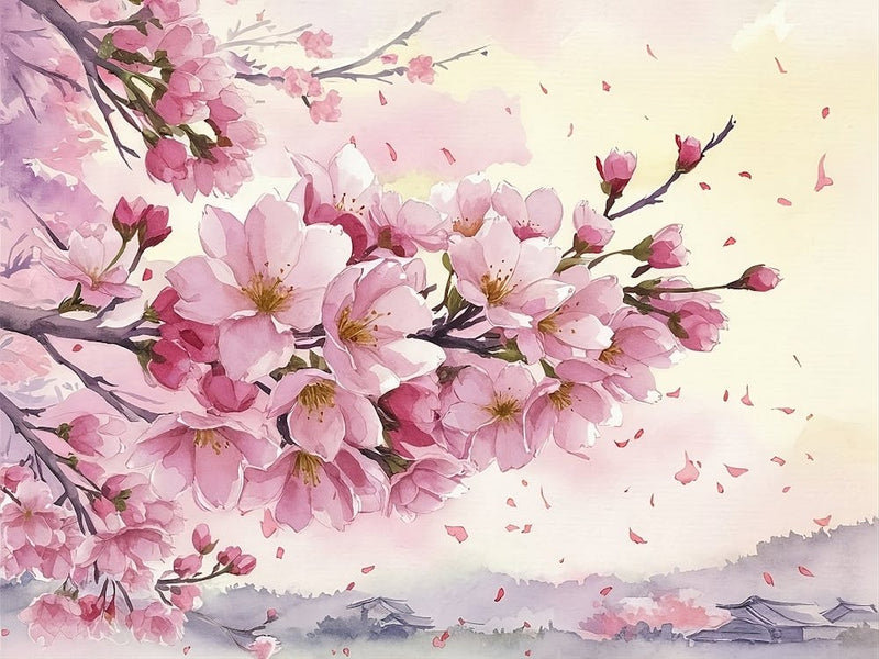 Japanese cherry blossoms