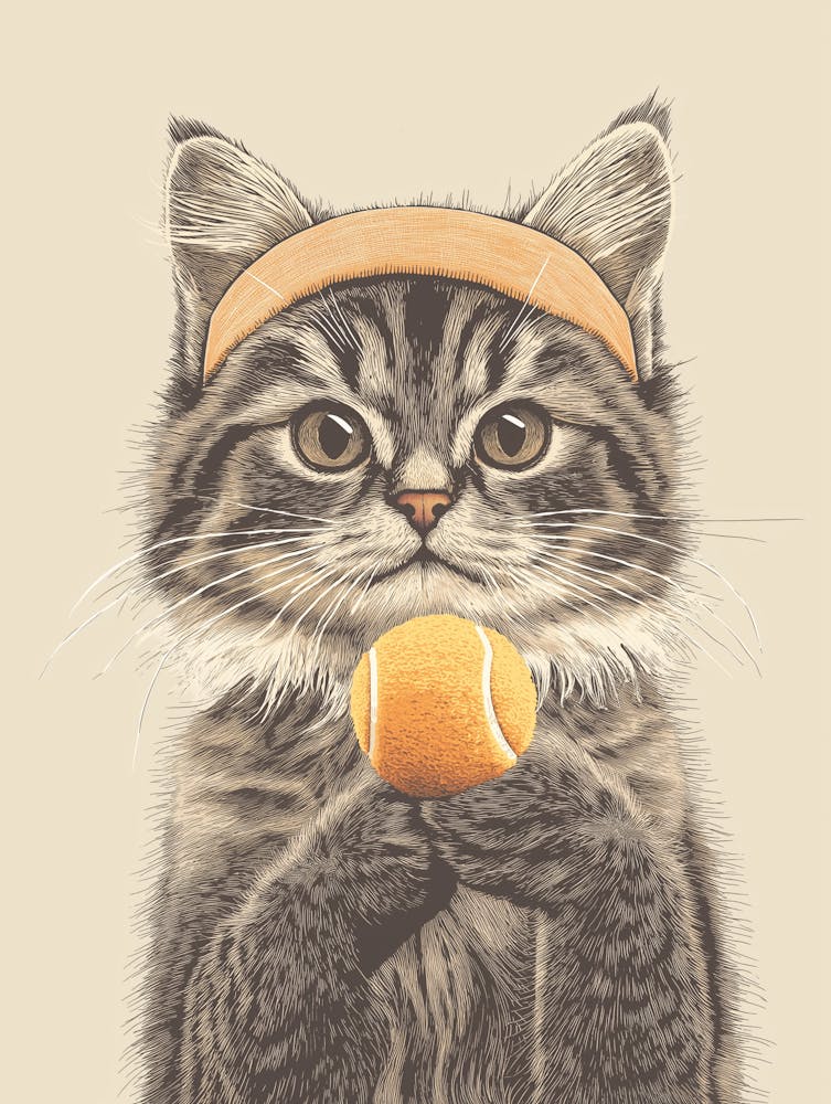 Cat Tennis