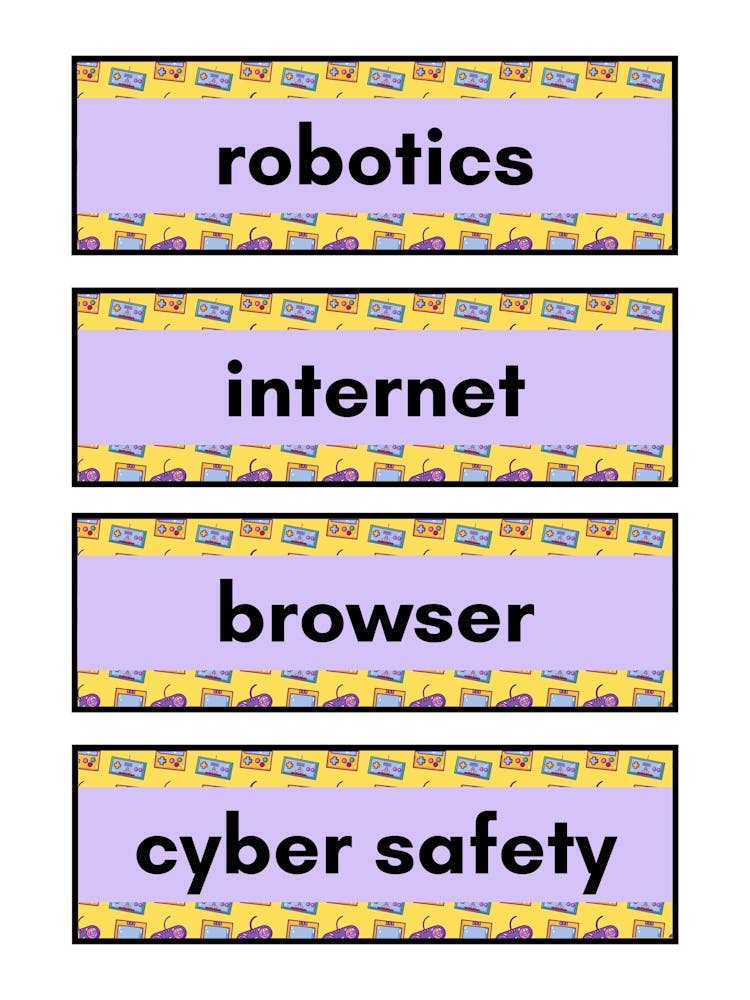 Internet Safety Posters