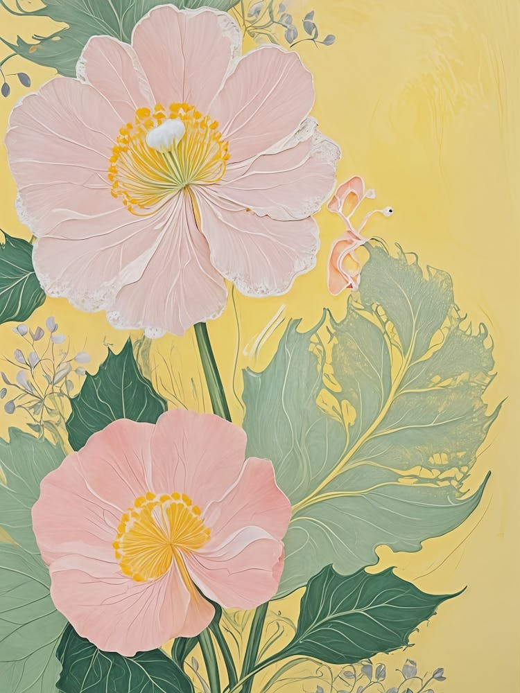 Delicate Pink Flowers no2