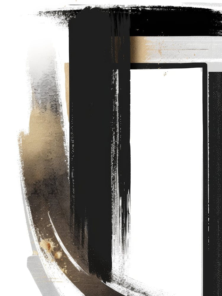 Black And Gold Canvas Print 56