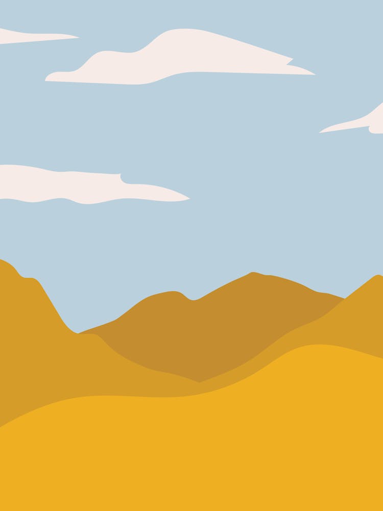 Desert Landscape - VECTOR