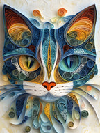 Quilling Cat 16